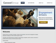 Tablet Screenshot of caravelgroupinc.com